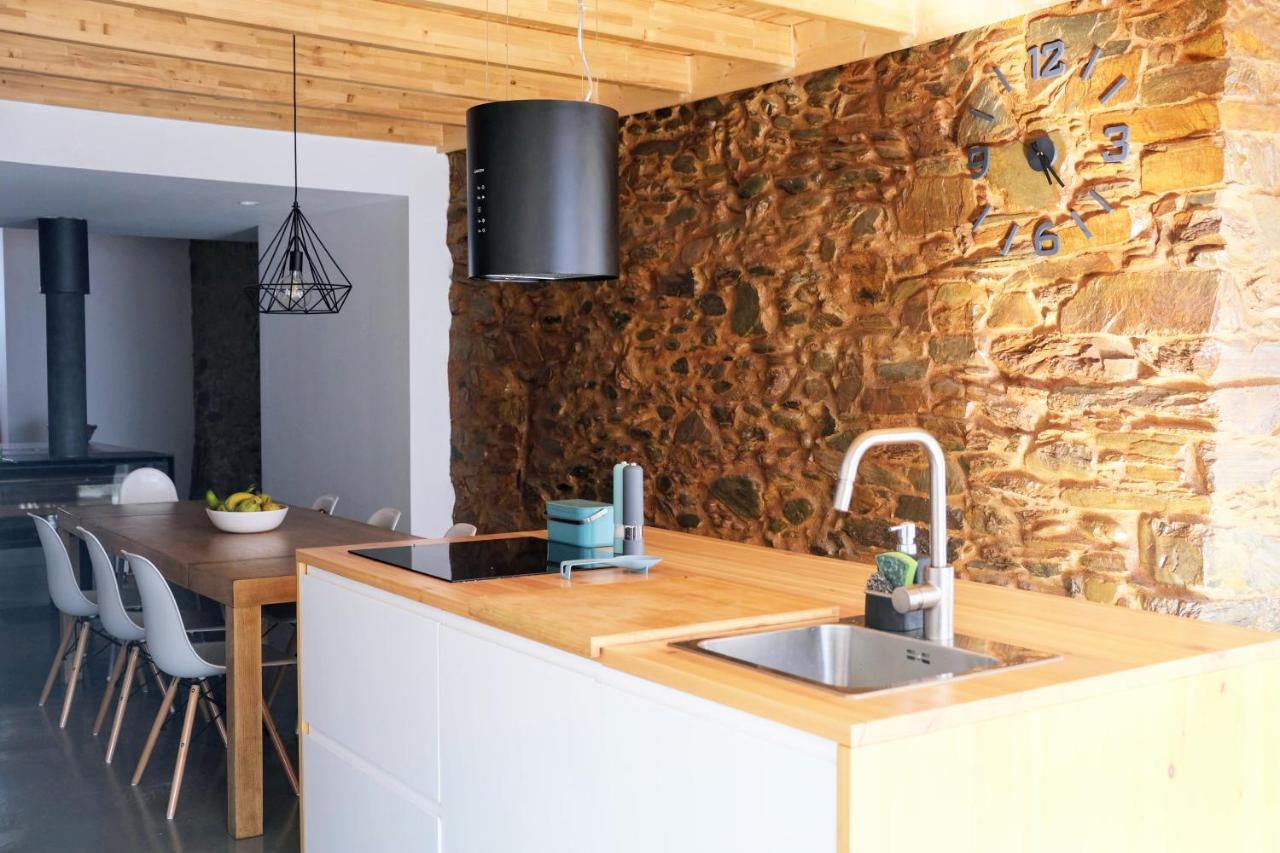 Casa Da Ribeira Guesthouse Cha de Alvares Dış mekan fotoğraf