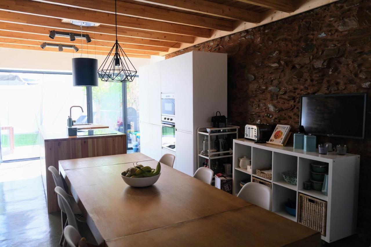 Casa Da Ribeira Guesthouse Cha de Alvares Dış mekan fotoğraf